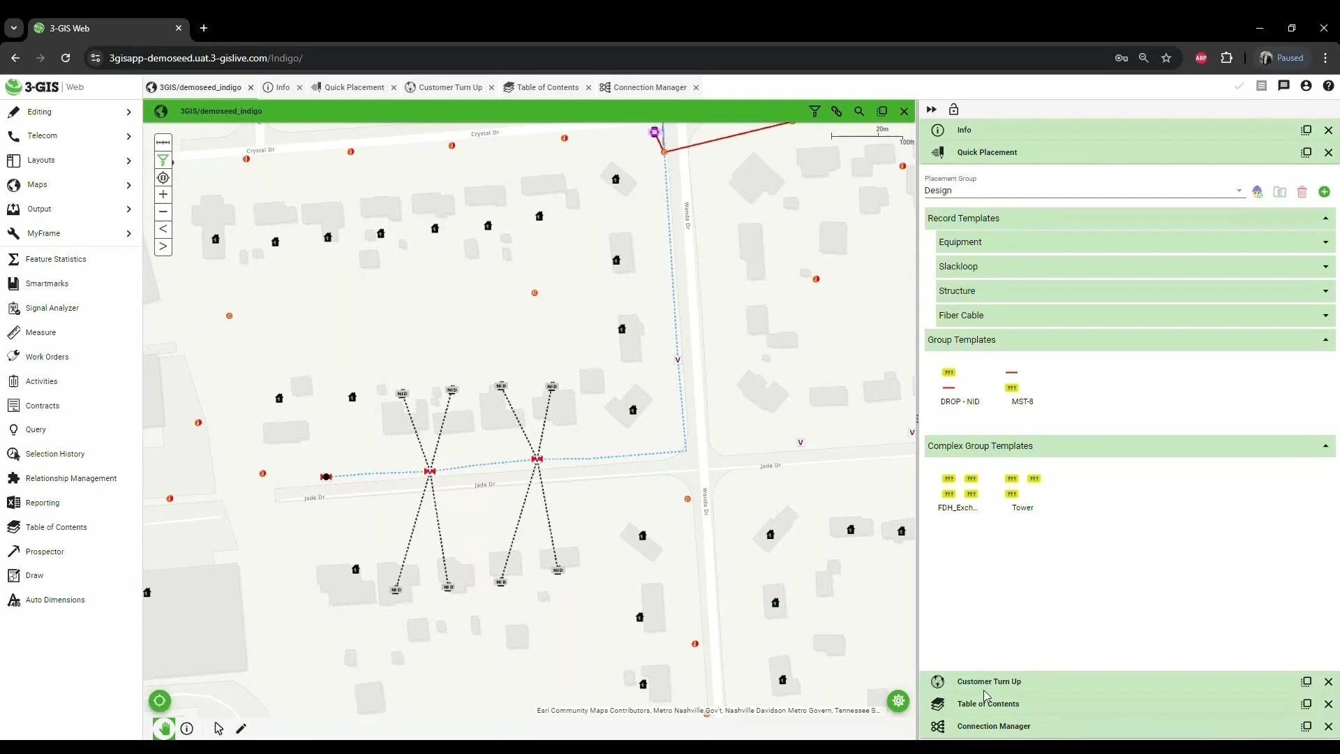 Blog: How 3-GIS | Web makes fiber network connectivity modeling easier