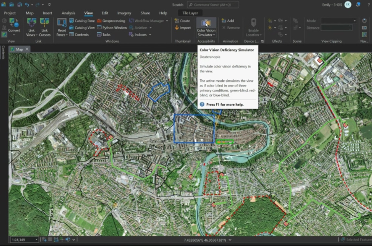 Blog | Making maps inclusive: Supporting colour vision deficiency