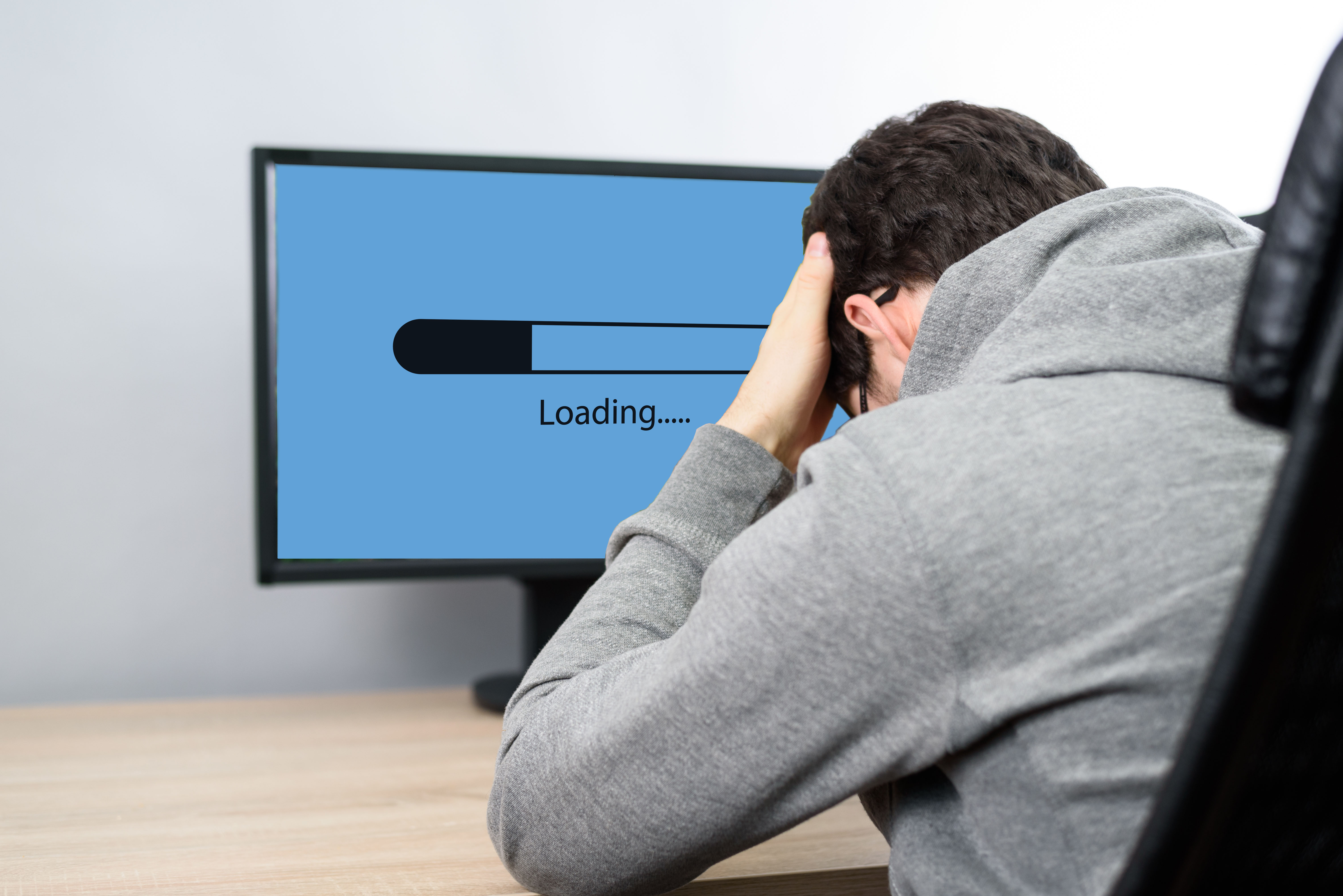 loading computer screen
